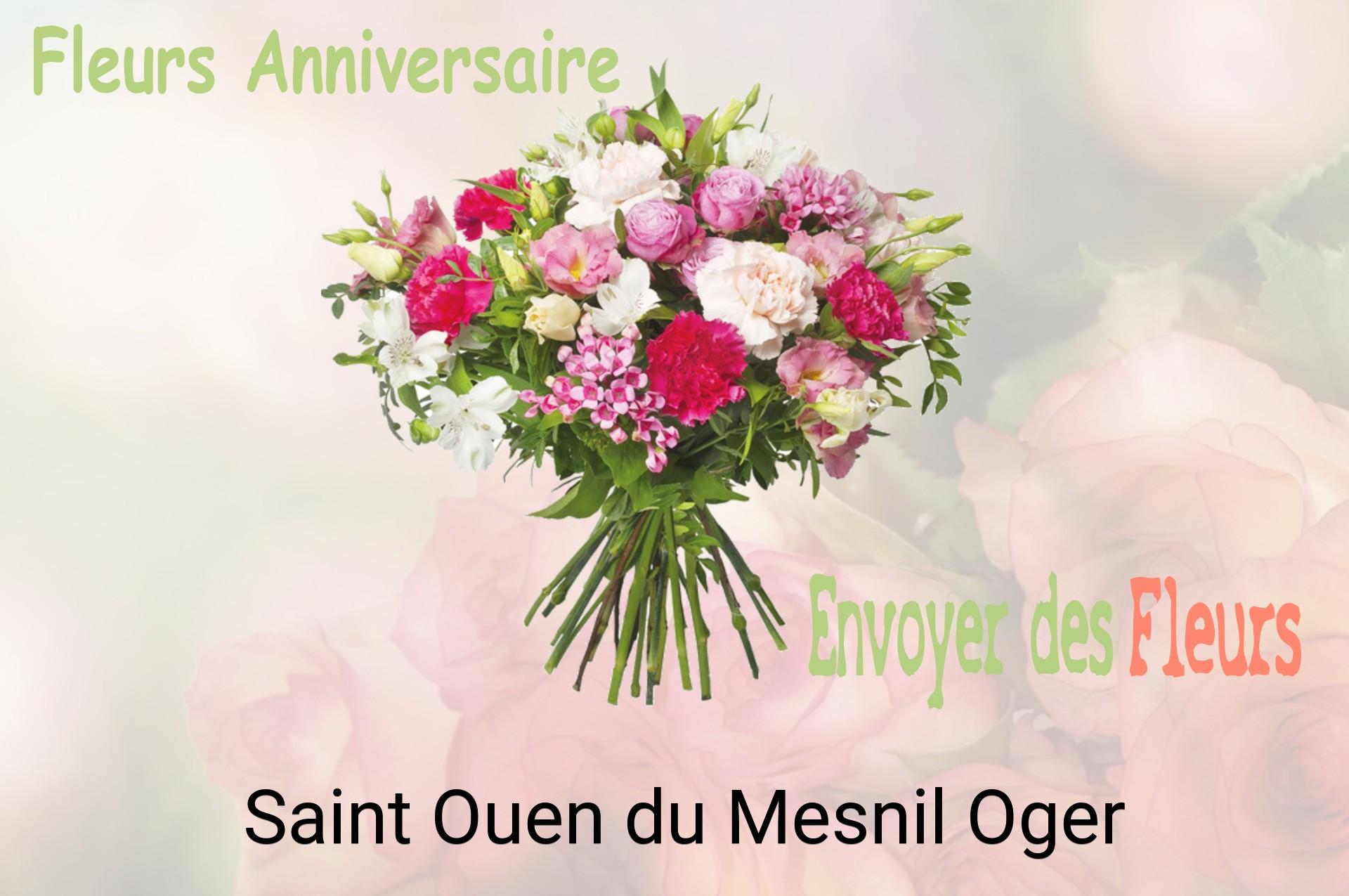 Bouquet de fleurs d’anniversaire livré à Saint-Ouen-du-Mesnil-Oger